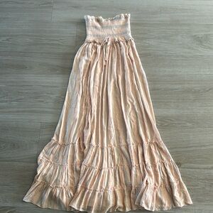 DAY Dress Beach Dress Party Dress Peach with sequin 
PILYQ Size S